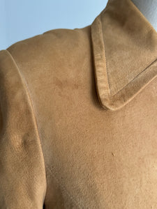 vintage 1940s suede Californian jacket {m}