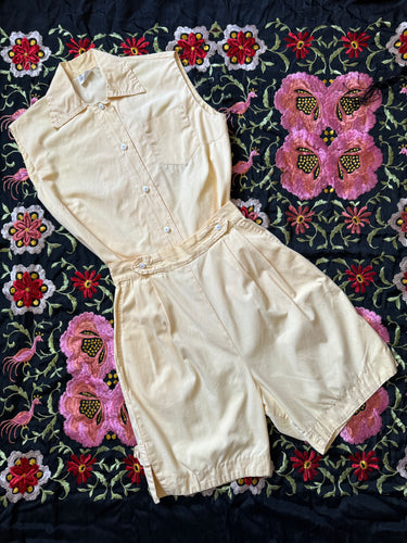 vintage 1950s Catalina sportswear set {xs}