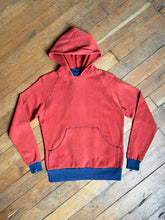 Load image into Gallery viewer, vintage 1970s color block sweatshirt hoodie