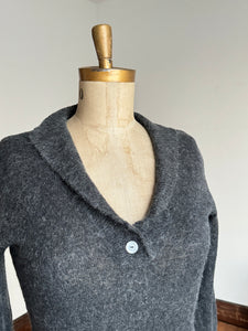 vintage 1950s Shaggy Shetland pullover sweater {L-1X}