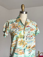 Load image into Gallery viewer, vintage 1950s 60s juniors Hawaiian shirt