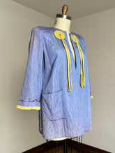 Load image into Gallery viewer, vintage 1940s Textron quilted bed jacket {L}