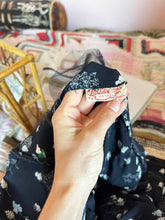 Load image into Gallery viewer, vintage 1940s floral rayon dress {s/m}