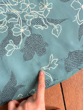 Load image into Gallery viewer, vintage 1940s floral rayon dress {XL/1X}