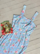 Load image into Gallery viewer, vintage 1940s floral sun dress {XL}