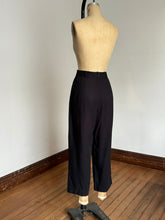 Load image into Gallery viewer, vintage 1940s Graff navy slacks {m}