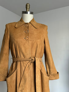 vintage 1940s suede Californian jacket {m}