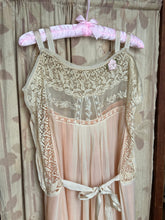 Load image into Gallery viewer, vintage 1900s silk nightgown {m}