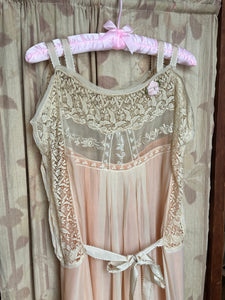 vintage 1900s silk nightgown {m}