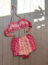 Load image into Gallery viewer, vintage 1940s 50s cotton bikini {s}