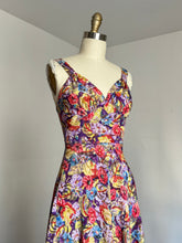 Load image into Gallery viewer, vintage 1930s floral maxi dress {xs}
