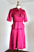 Load image into Gallery viewer, vintage 1930s novelty dress {xs}