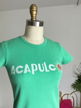 Load image into Gallery viewer, vintage 1960s 70s Acapulco baby tee