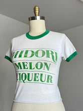 Load image into Gallery viewer, vintage 1980s Melon ringer t-shirt {xs-m}