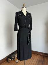 Load image into Gallery viewer, vintage 1940s sequin dress {s/m} AS-IS