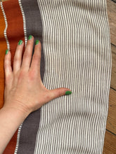 Load image into Gallery viewer, vintage 1960s linen sun dress set with shawl {xxs}