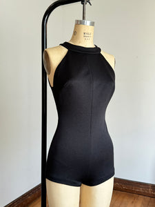 vintage 1960s black Cole of California swimsuit {xs-m}