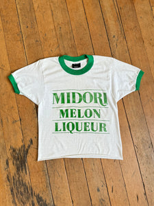 vintage 1980s Melon ringer t-shirt {xs-m}