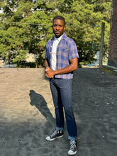 Load image into Gallery viewer, vintage 1950s plaid shirt jac