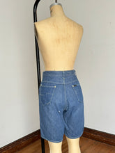 Load image into Gallery viewer, vintage 1950s 60s Lady Lee Riders cut off denim shorts