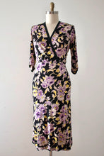 Load image into Gallery viewer, vintage 1940s rayon jersey dress