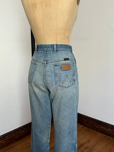 vintage 1970s Wranglers denim jeans 30W