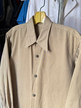 Load image into Gallery viewer, vintage 1940s khaki work shirt