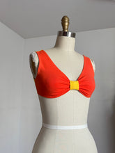 Load image into Gallery viewer, vintage 1990s color block bralette top {xs}