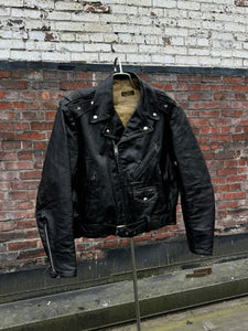 vintage 1950s Excelled horsehide biker jacket