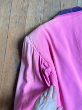 Load image into Gallery viewer, vintage 1950s PINK tuxedo jacket