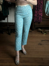 Load image into Gallery viewer, vintage 1960s lace pant set {xs}