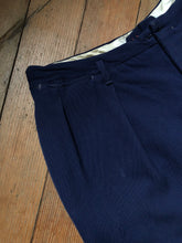 Load image into Gallery viewer, vintage 1940s blue trousers {m}