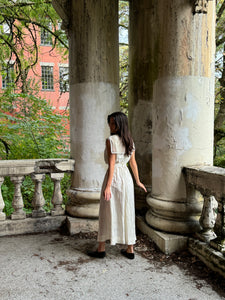 antique Edwardian silk white gown {xs}