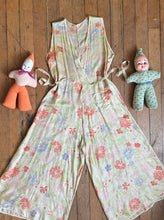 Load image into Gallery viewer, vintage 1930s pongee beach pajamas {m}