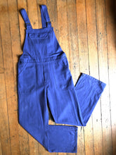 Load image into Gallery viewer, vintage 1970s French moleskin overalls workwear