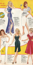 Load image into Gallery viewer, vintage 1980s Travilla Marylin dress {xs}