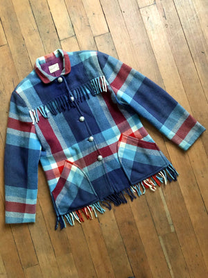 vintage 1940s 50s Western wool jacket