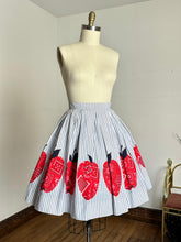 Load image into Gallery viewer, vintage 1950s 60s bandana print skirt {s/m}