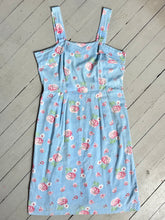 Load image into Gallery viewer, vintage 1940s floral sun dress {XL}