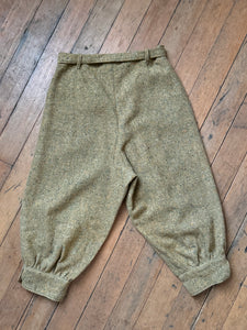 vintage 1920s knickerbockers trousers plus four breeches 30" waist