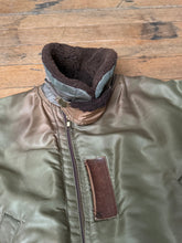 Load image into Gallery viewer, vintage 1950s nylon B-15 flight jacket bomber