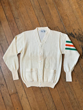 Load image into Gallery viewer, DEADSTOCK vintage 1950s cream letterman sweater