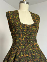 Load image into Gallery viewer, vintage 1950s fleck skirt set {m}