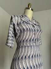 Load image into Gallery viewer, vintage 1940s novelty dress {1X}