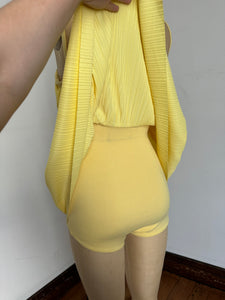 1960s yellow swimsuit {xs-s}