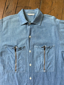 vintage 1970s chambray shirt