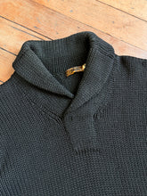 Load image into Gallery viewer, vintage 1910s 20s shawl collar knit pullover sweater