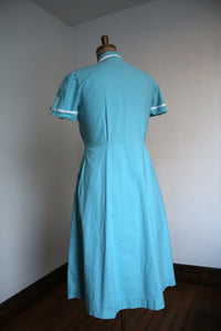 vintage 1940s uniform dress set {XL} A