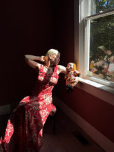 Load image into Gallery viewer, vintage 1930s floral gown {s}