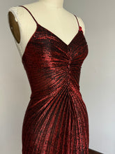 Load image into Gallery viewer, vintage 1980s Travilla Marylin dress {xs}